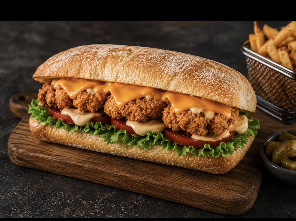 Cıabatta sandiviçler