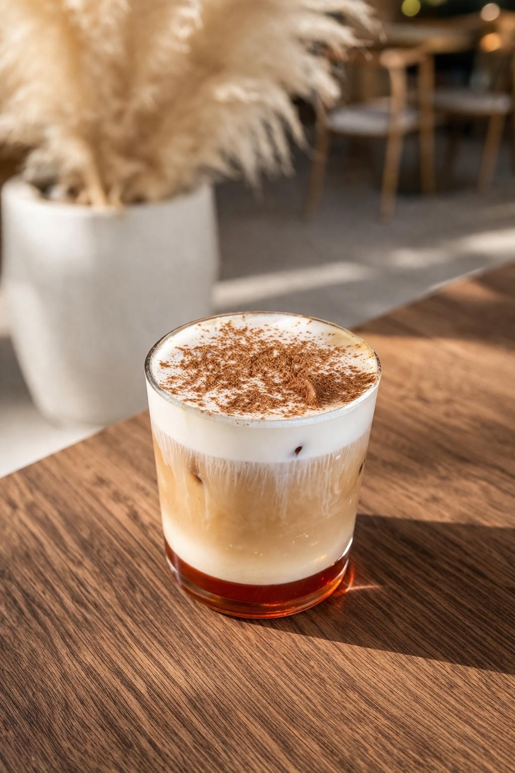 Ice Pumpkin Cheescake Latte