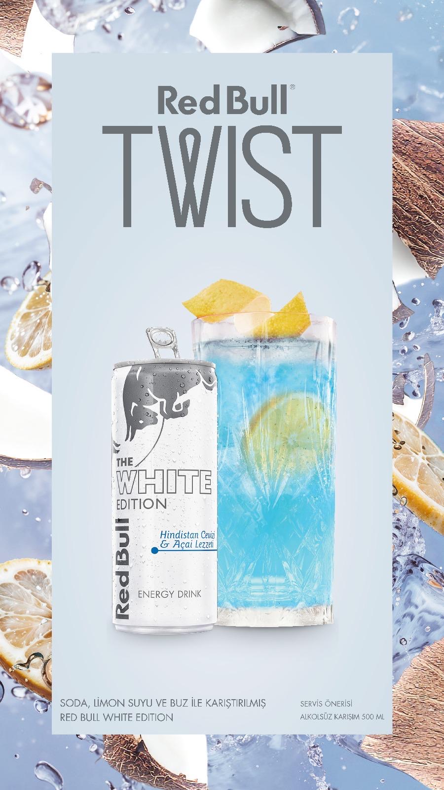 Red Bull®️Twist Whıte